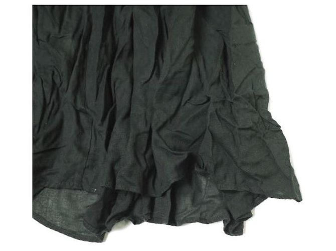 Autre Marque WRINN Pintuck Einteiler aus Lyocell Schwarz - Ansicht 6