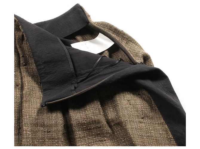 Pantaloni Sarrouel in Cotone e Seta Louis Vuitton Verde - vista 6