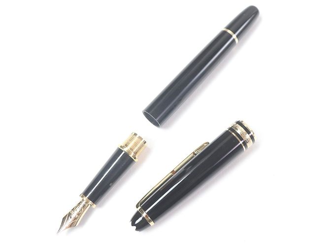Pluma Montblanc Meisterstück 14K Negro - vista 3