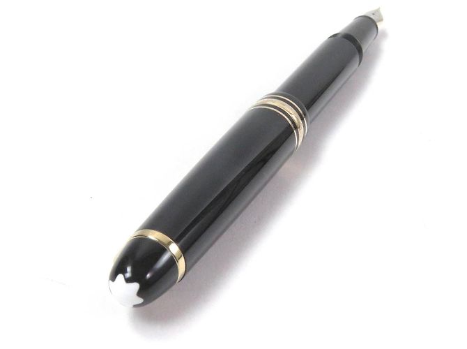 Pluma Montblanc Meisterstück 14K Negro - vista 4