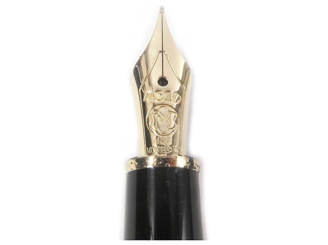 Pluma Montblanc Meisterstück 14K Negro - vista 5