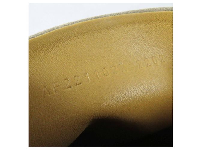 Hermès Kelly Buckle Springstiefel Chevre Veroa, knielang Beige - Ansicht 9