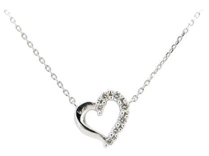Autre Marque Collana a cuore in diamante PT850 4℃ Argento - vista 6