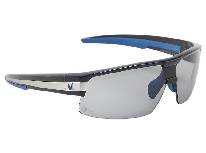 Gafas de sol Louis Vuitton Vuitton Cup Negro Azul - vista 3