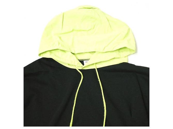 Autre Marque Schicht-Hoodie aus Baumwolle und Polyester ADD SEOUL Schwarz Golden - Ansicht 3