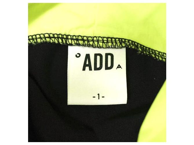 Autre Marque Schicht-Hoodie aus Baumwolle und Polyester ADD SEOUL Schwarz Golden - Ansicht 6
