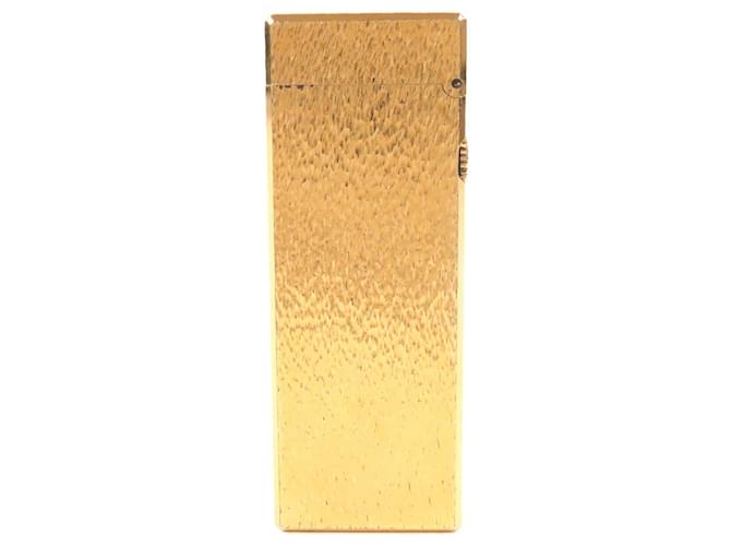 Alfred Dunhill Dunhill All-over pattern Lighter Smoking Accessory Golden - view 2