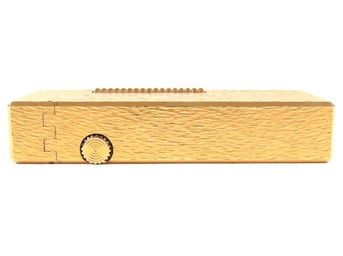 Alfred Dunhill Dunhill All-over pattern Lighter Smoking Accessory Golden - view 4