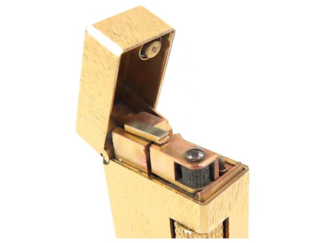 Alfred Dunhill Dunhill All-over pattern Lighter Smoking Accessory Golden - view 6