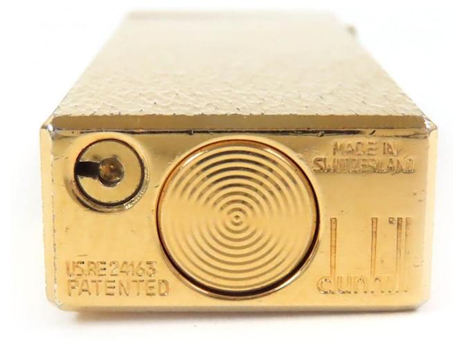 Alfred Dunhill Dunhill All-over pattern Lighter Smoking Accessory Golden - view 9