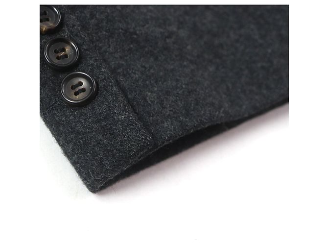 Autre Marque Giacca in lana e nylon COMME des GARCONS HOMME Grigio - vista 10