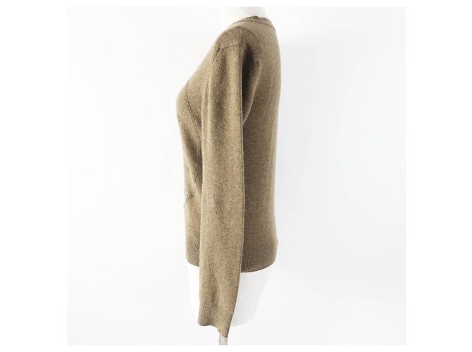 H lift Cashmere Strick von Hermès Braun - Ansicht 3