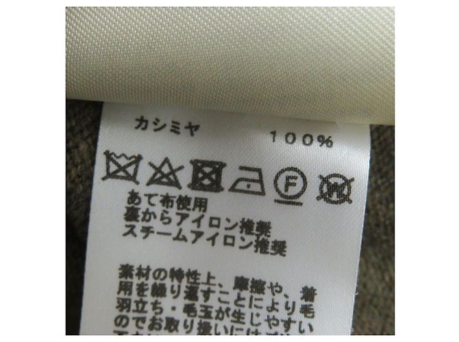 H lift Cashmere Strick von Hermès Braun - Ansicht 8