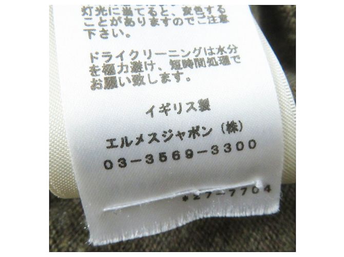 H lift Cashmere Strick von Hermès Braun - Ansicht 9