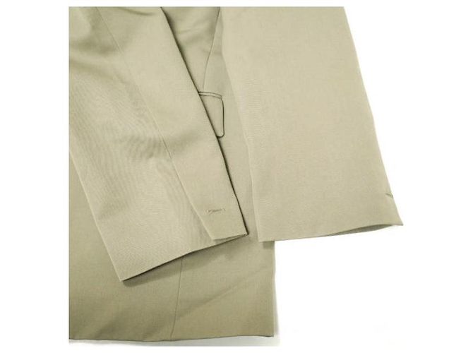 Autre Marque Chaqueta oversized de lana Verde Caqui - vista 5