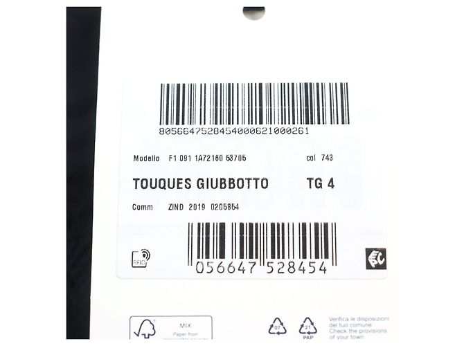 Moncler TOUQUES GIUBBOTTO Chaqueta de Nylon Azul Azul marino - vista 16