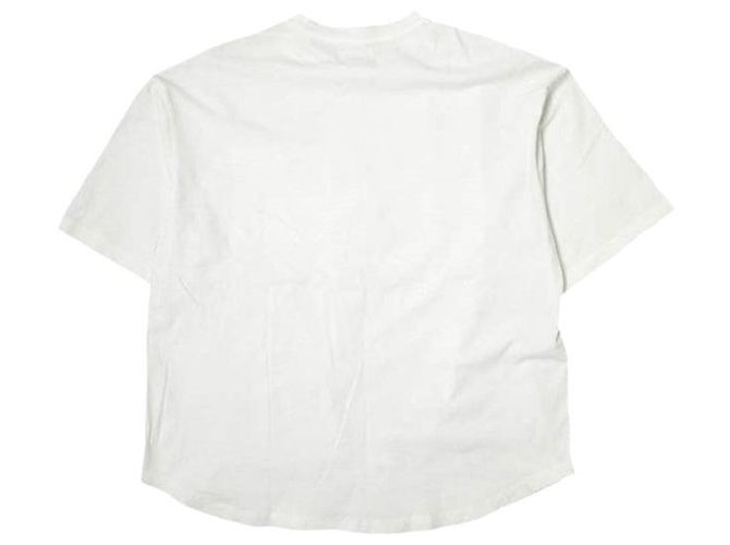 Autre Marque Camiseta de bolsillo Silket A4A de algodón blanca Blanco - vista 2