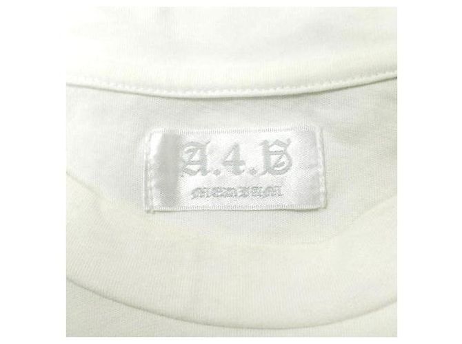 Autre Marque Camiseta de bolsillo Silket A4A de algodón blanca Blanco - vista 3
