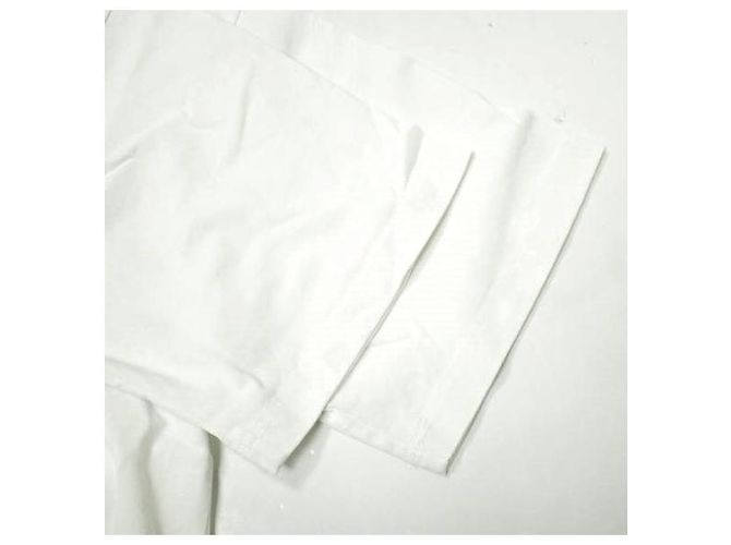 Autre Marque Camiseta de bolsillo Silket A4A de algodón blanca Blanco - vista 6