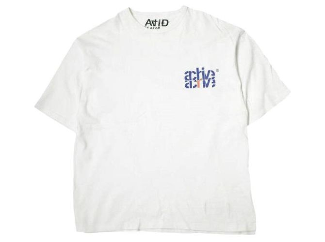 Autre Marque Camiseta de algodón A4A ID CALENDER Blanco - vista 2