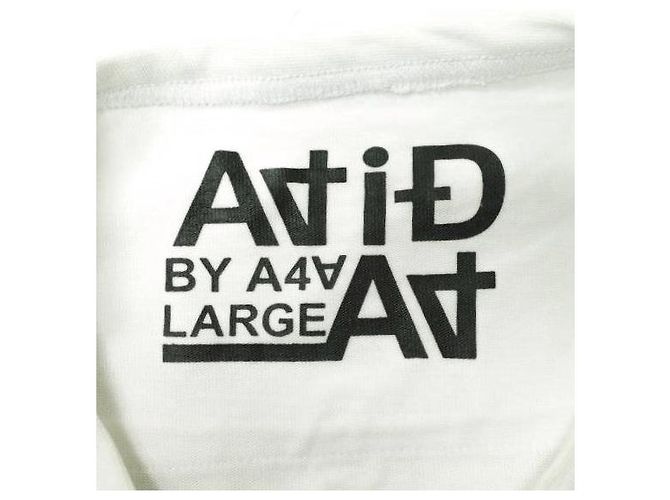 Autre Marque Camiseta de algodón A4A ID CALENDER Blanco - vista 4