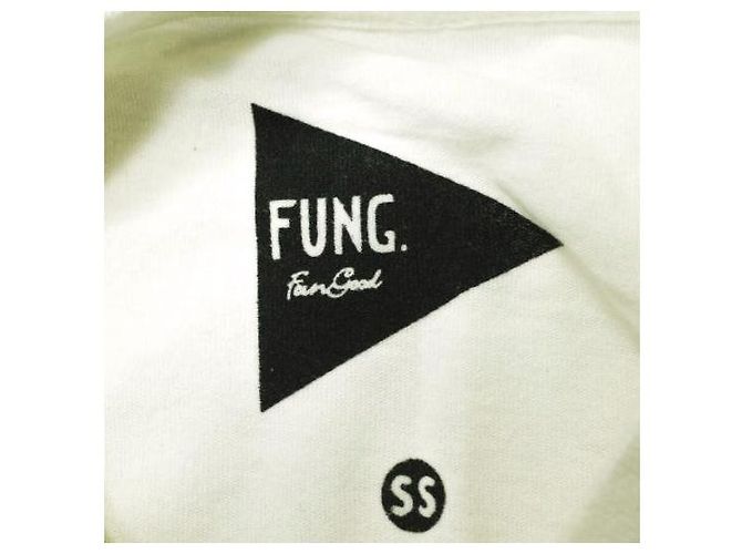 Autre Marque Camiseta de algodón FUNG Honolulu Blanco - vista 7