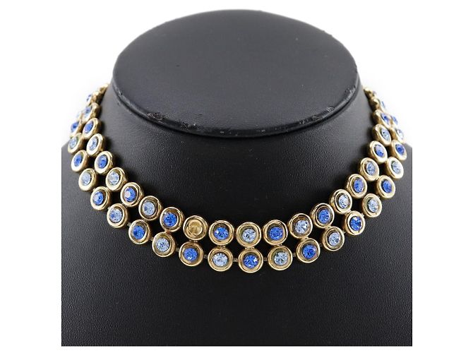Collana Gancini Salvatore Ferragamo D'oro - vista 2