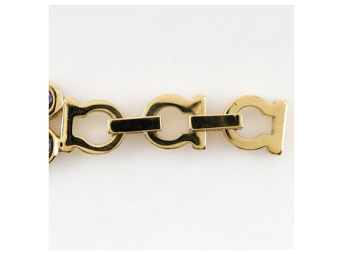 Collana Gancini Salvatore Ferragamo D'oro - vista 6