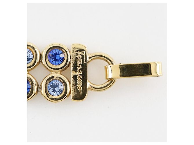 Collana Gancini Salvatore Ferragamo D'oro - vista 7