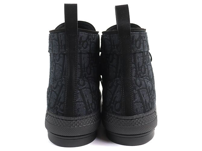 Sneakers alte Dior B23 Oblique Logo Nero - vista 5