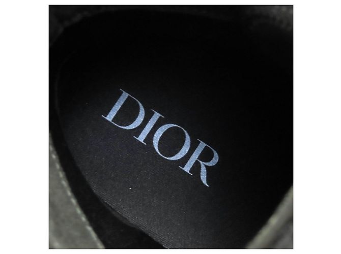 Sneakers alte Dior B23 Oblique Logo Nero - vista 9