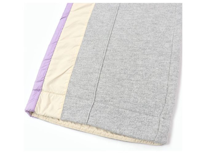 Moncler Grenoble CALÇA Calça de moletom em algodão e rayon Marrom Cinza Cru Roxo - vista 5