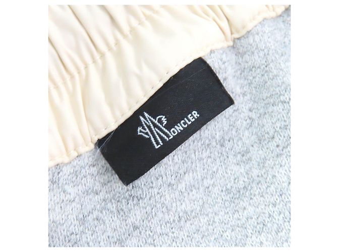 Moncler Grenoble CALÇA Calça de moletom em algodão e rayon Marrom Cinza Cru Roxo - vista 7