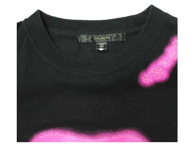 Autre Marque Camiseta de algodón STUD MUFFIN Neon Bear Negro - vista 5