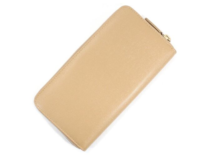 Portafoglio lungo con borchie Chanel Deauville Beige - vista 2