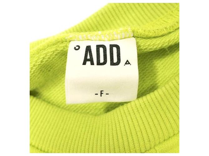 Autre Marque Oversize Sweatshirt ADD SEOUL aus Baumwolle Polyester Golden Grün - Ansicht 6
