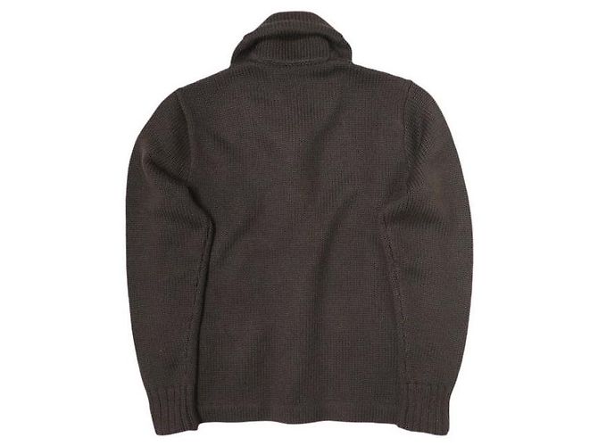 Ralph Lauren Cárdigan de lana aplicado RRL Castaño - vista 2