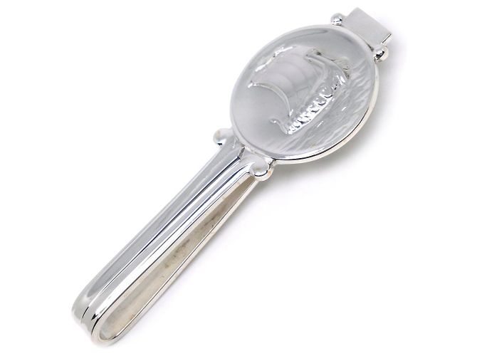 Autre Marque Clip per cravatta in argento 925 Georg Jensen Ship - vista 3