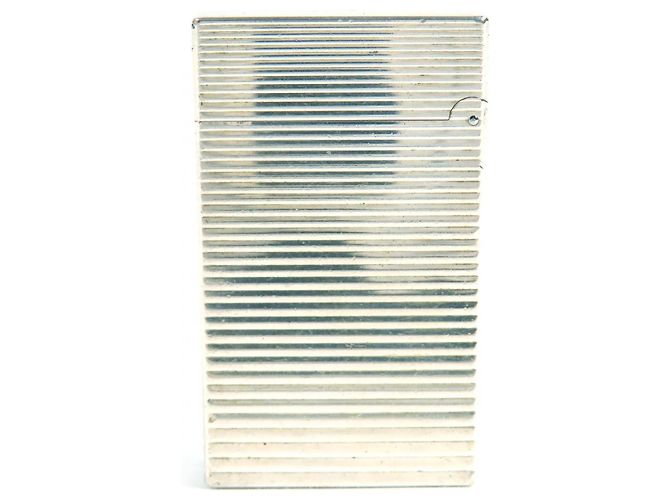 Autre Marque Briquet carré Border Line D de Dupont - Accessoires de fumer Argenté - vue 2