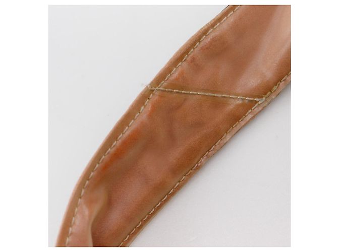 Sac à main réversible en polyuréthane/vinyle Bottega Veneta Marron Rose - vue 15