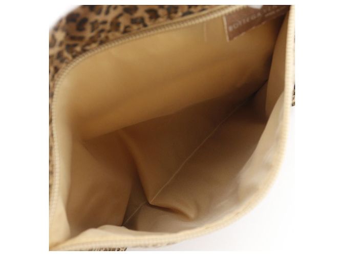 Sac à main réversible en polyuréthane/vinyle Bottega Veneta Marron Rose - vue 7