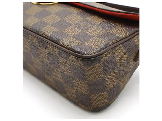 Borsa a spalla Damier Ravello PM di Louis Vuitton Marrone - vista 3