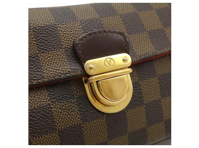 Borsa a spalla Damier Ravello PM di Louis Vuitton Marrone - vista 8