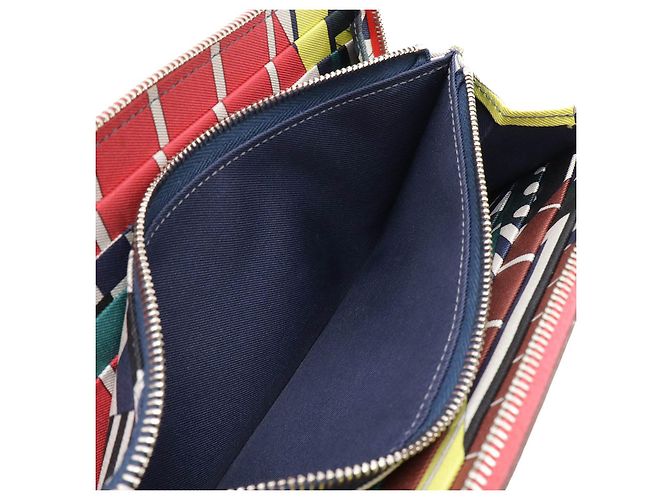 Cartera Hermès Azap Long de seda en cuero Epsom Rosa - vista 6