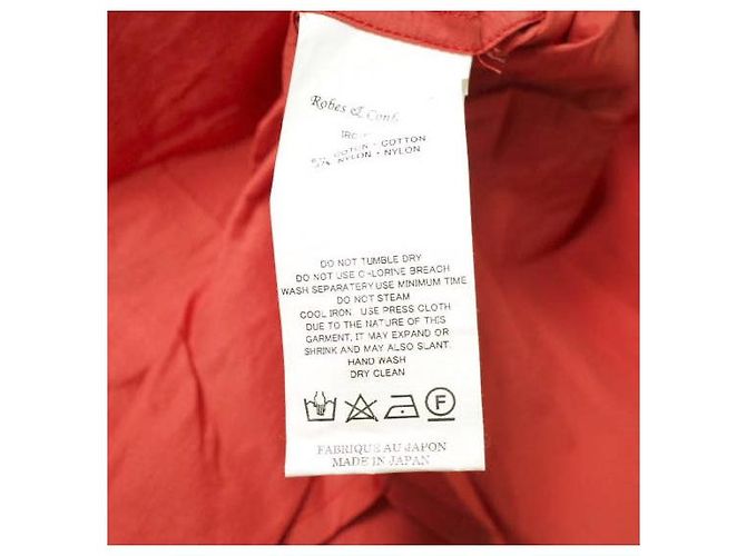 Autre Marque Camicia in popeline di cotone e nylon Robes&Confections Arancione - vista 7