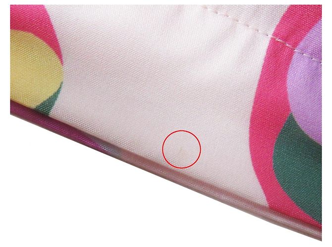 Chaqueta con capucha de seda y algodón Chanel P70173 Multicolor - vista 13