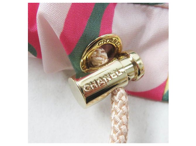 Chaqueta con capucha de seda y algodón Chanel P70173 Multicolor - vista 6