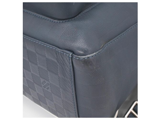 Zaino Louis Vuitton Josh Damier Infini Nero - vista 12