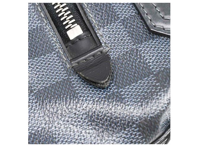 Borsa a Spalla Greenwich Damier Cobalt di Louis Vuitton Blu navy - vista 10
