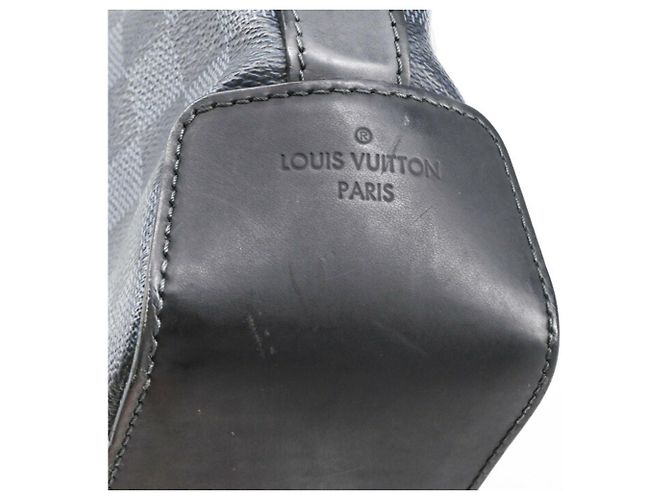Borsa a Spalla Greenwich Damier Cobalt di Louis Vuitton Blu navy - vista 8